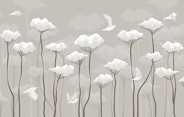 Birds flying in the sky Birds flying in the sky