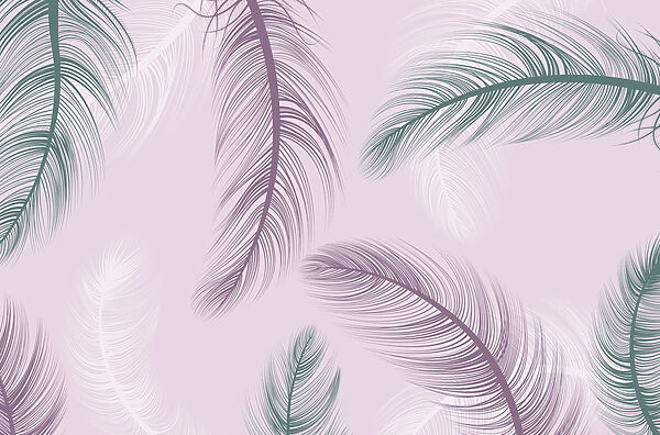 Delicate feathers dancing in the breeze Delicate feathers dancing in the breeze
