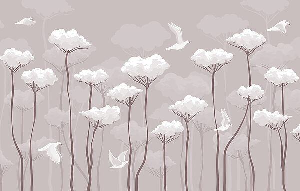 Birds flying in the sky Birds flying in the sky
