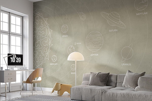 Diagram of planets and their names Diagram of planets and their names