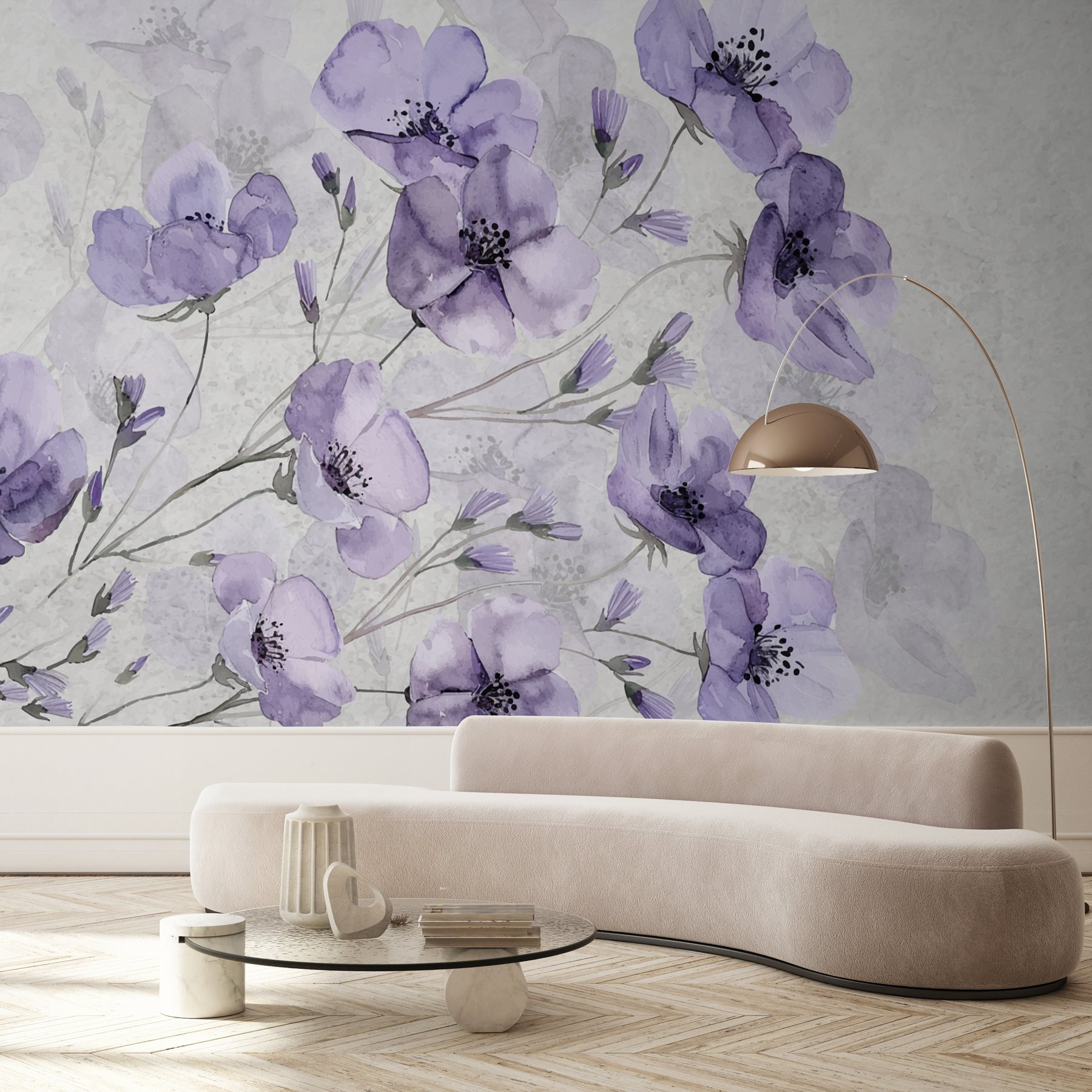 Group of purple flowers