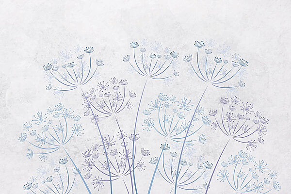 Delicate flowers in soft hues Delicate flowers in soft hues
