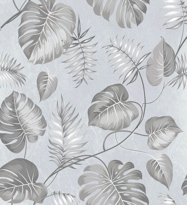 Grey and white floral pattern Grey and white floral pattern