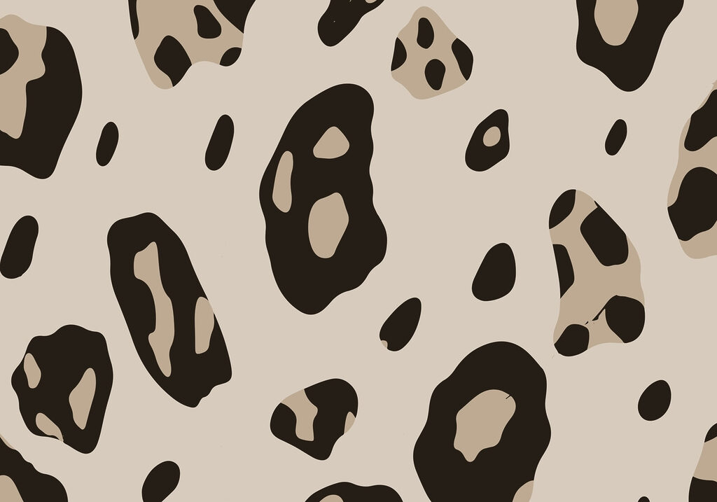 Abstract animal print pattern design. Abstract animal print pattern design.