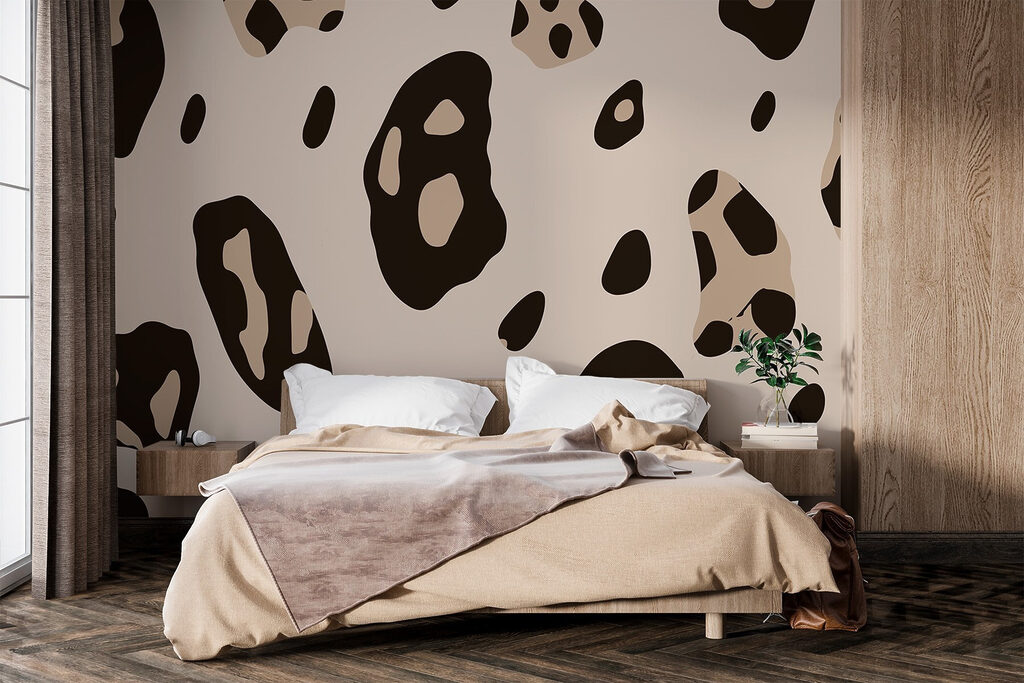 Abstract animal print pattern design Abstract animal print pattern design