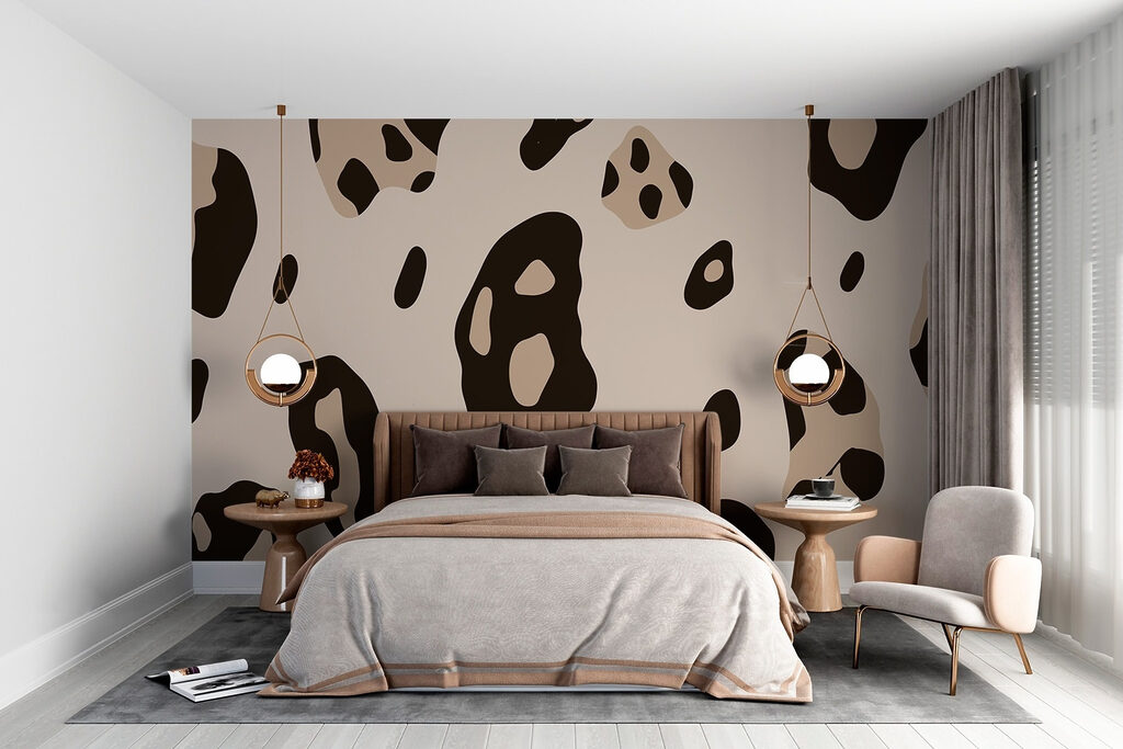 Abstract animal print pattern design Abstract animal print pattern design