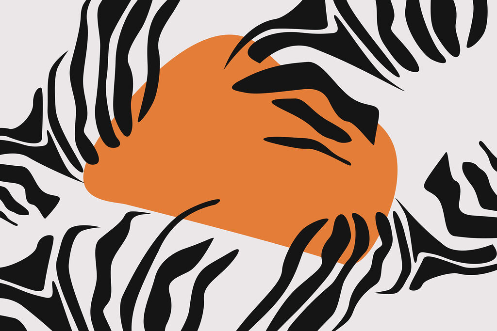 Bold patterns in vibrant contrast. Bold patterns in vibrant contrast.