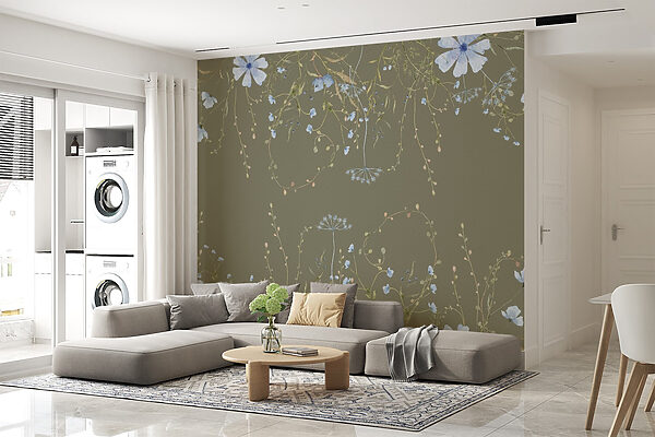 Pattern of flowers and plants Pattern of flowers and plants