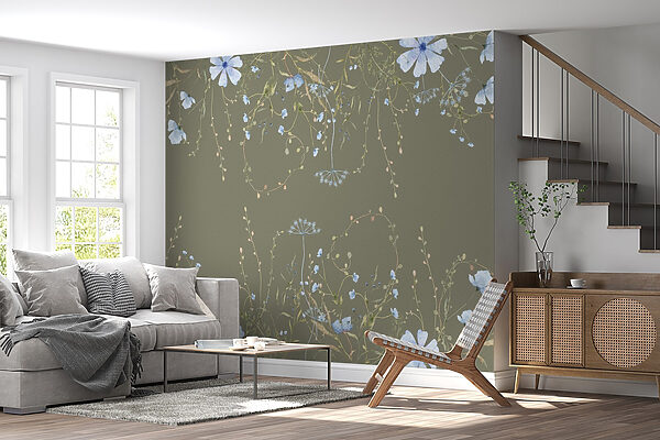 Pattern of flowers and plants Pattern of flowers and plants