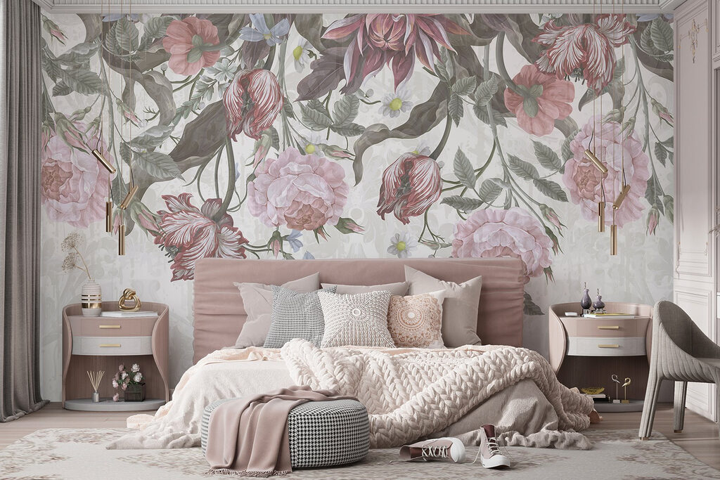 Delicate blooms in soft hues Delicate blooms in soft hues