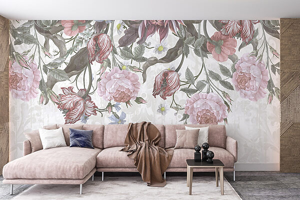 Delicate blooms in soft hues Delicate blooms in soft hues