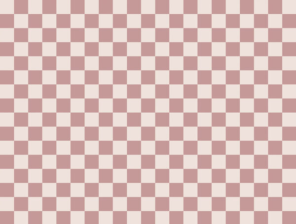 Checkered pattern with pink squares Checkered pattern with pink squares