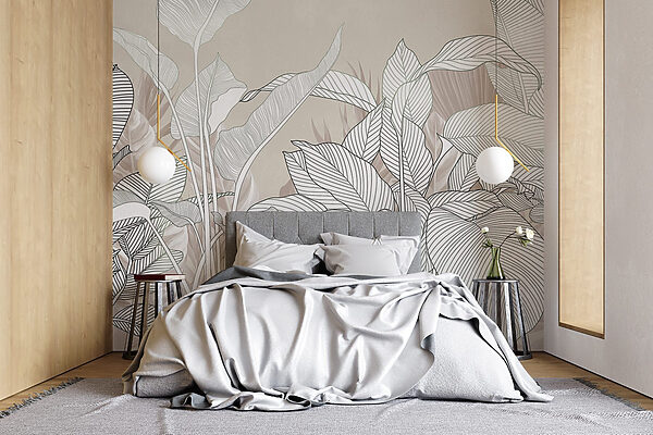 Delicate lines and soft textures Delicate lines and soft textures