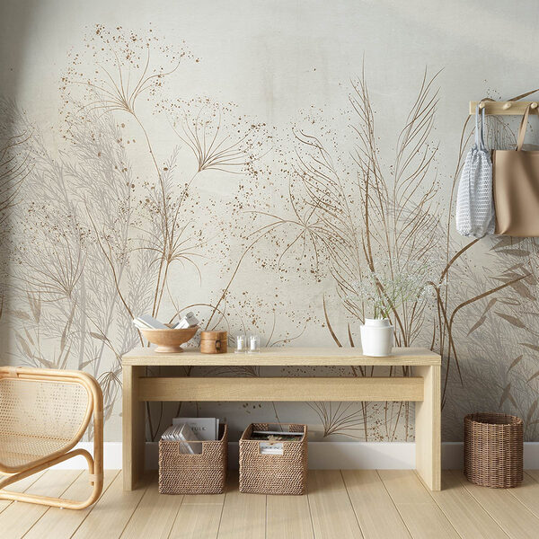 Calm and serene nature illustration. Calm and serene nature illustration.