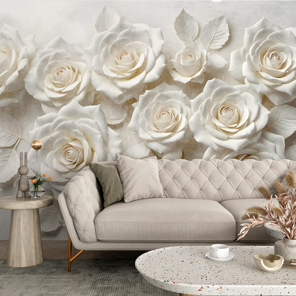 Group of white roses Group of white roses