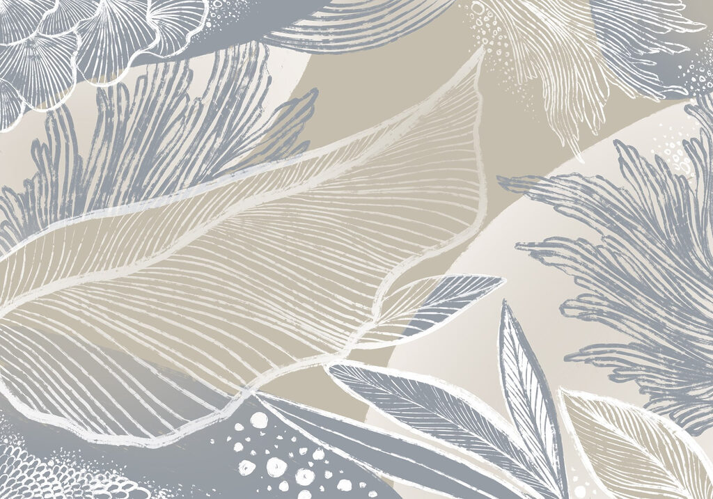 Soft hues and delicate floral patterns. Soft hues and delicate floral patterns.