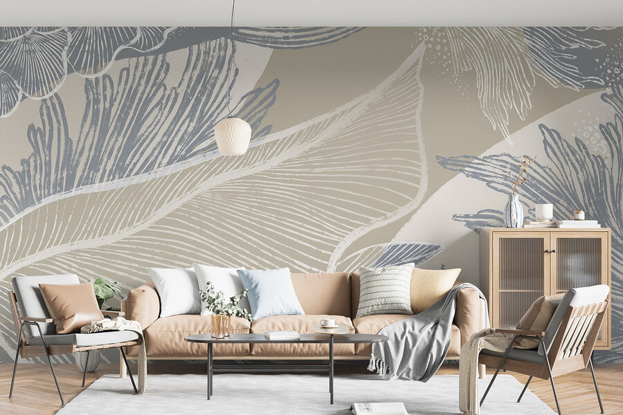 Soft hues and delicate floral patterns. Soft hues and delicate floral patterns.