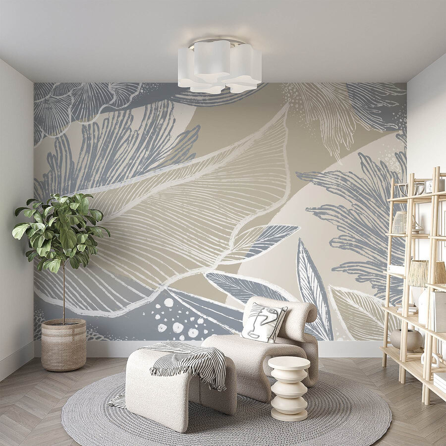 Soft hues and delicate floral patterns. Soft hues and delicate floral patterns.
