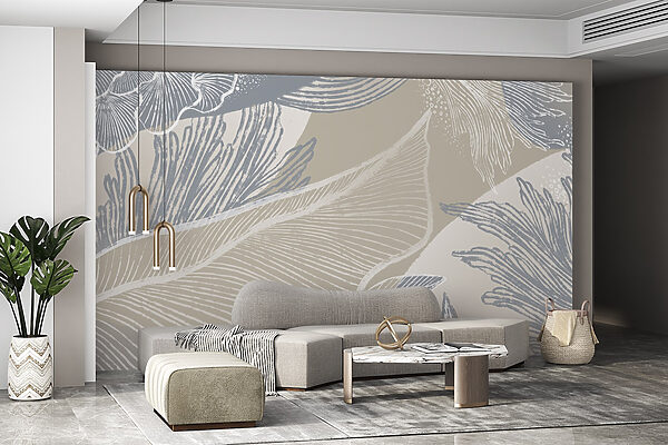 Soft hues and delicate floral patterns. Soft hues and delicate floral patterns.