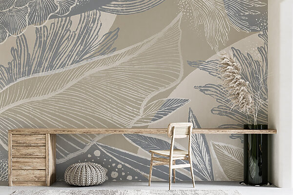 Soft hues and delicate floral patterns. Soft hues and delicate floral patterns.