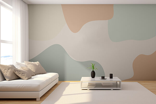 Colorful background with different shapes Colorful background with different shapes