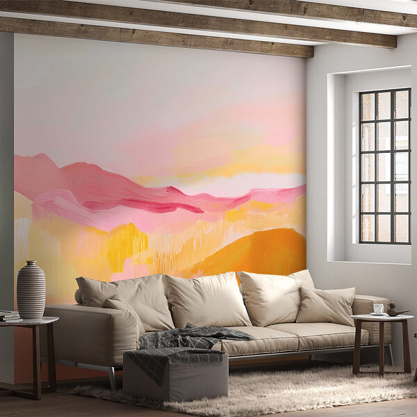 Painting of a desert Painting of a desert