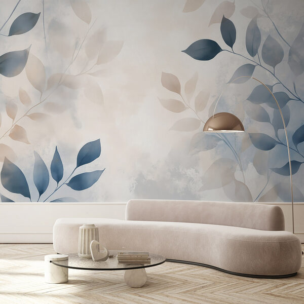 Delicate leaves in soft hues. Delicate leaves in soft hues.