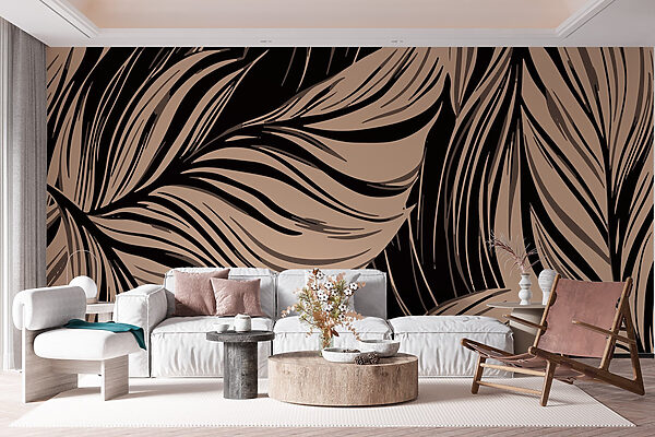 Organic patterns in neutral tones. Organic patterns in neutral tones.