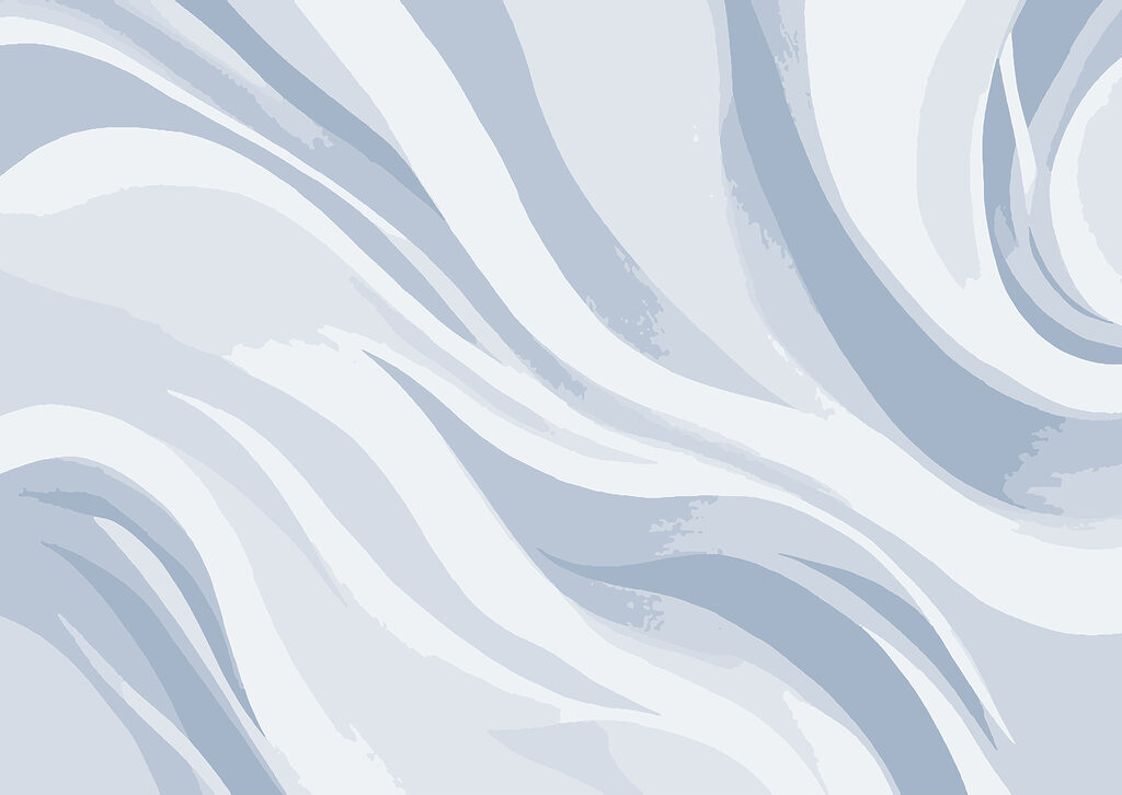 White and blue wavy pattern White and blue wavy pattern