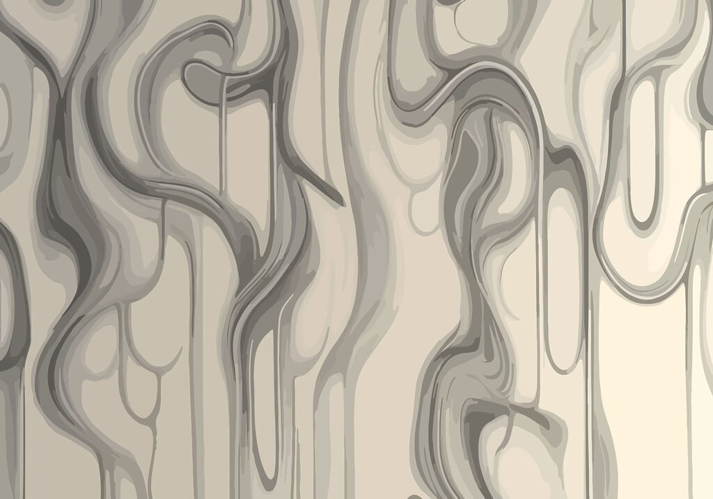 Abstract shapes in soft tones. Abstract shapes in soft tones.