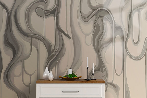 Abstract shapes in soft tones. Abstract shapes in soft tones.