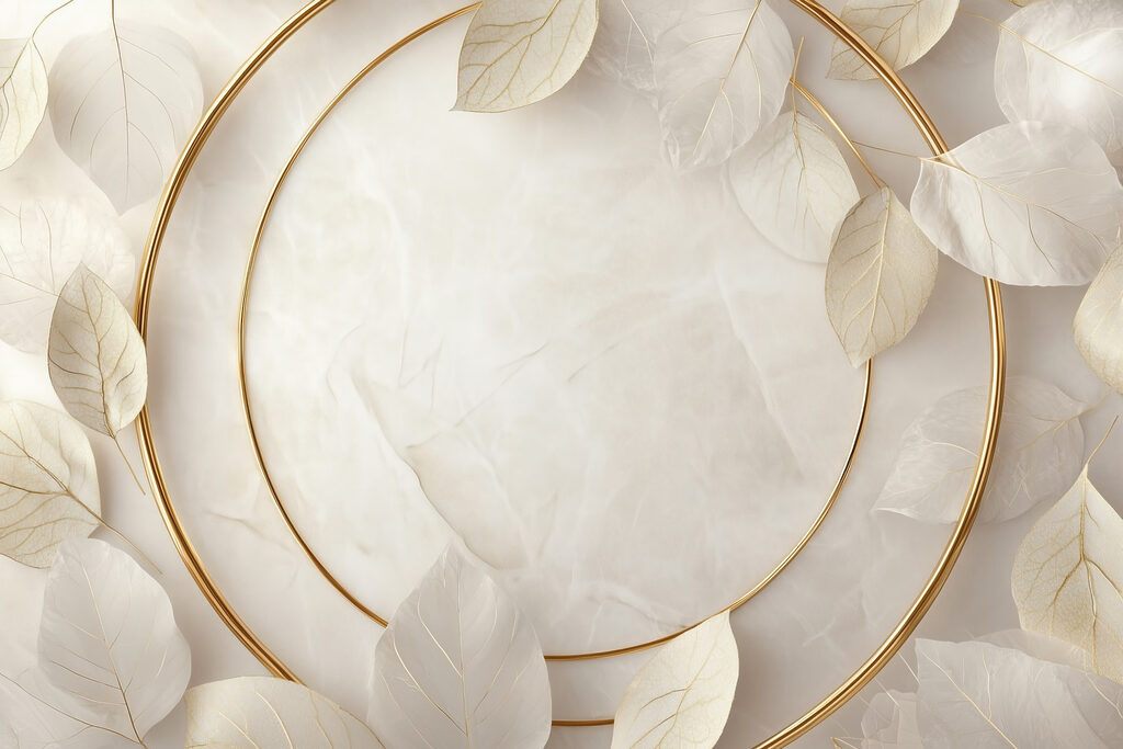 Elegant arrangement of soft leaves. Elegant arrangement of soft leaves.