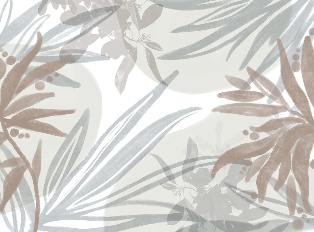 Floral patterns in soft pastel hues Floral patterns in soft pastel hues