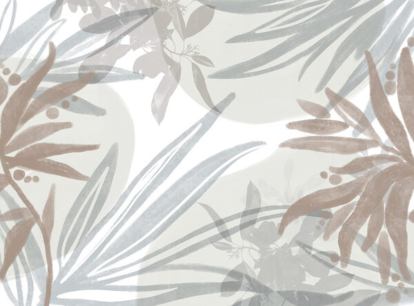 Floral patterns in soft pastel hues Floral patterns in soft pastel hues