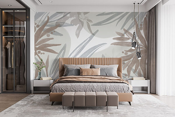 Floral patterns in soft pastel hues Floral patterns in soft pastel hues