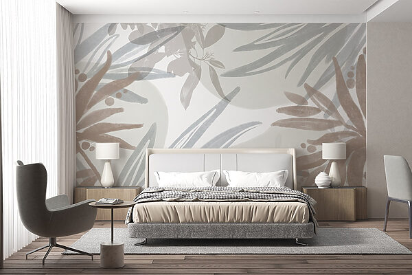Floral patterns in soft pastel hues Floral patterns in soft pastel hues