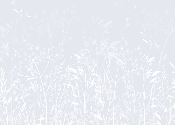 White floral pattern on a light background White floral pattern on a light background