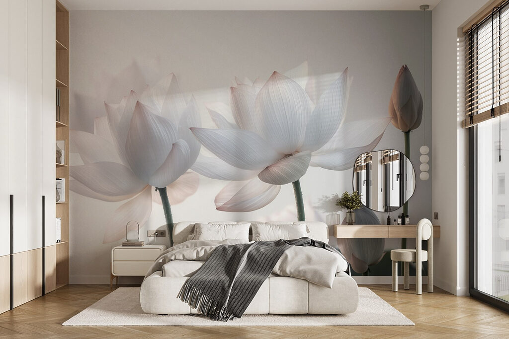 Delicate blooms in soft hues Delicate blooms in soft hues