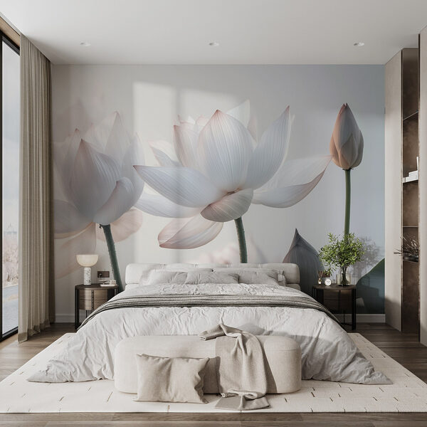 Delicate blooms in soft hues Delicate blooms in soft hues