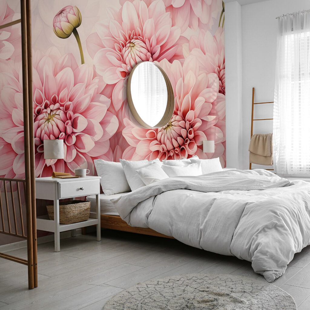 Group of pink flowers
