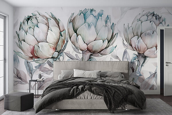 Watercolor of flowers Watercolor of flowers