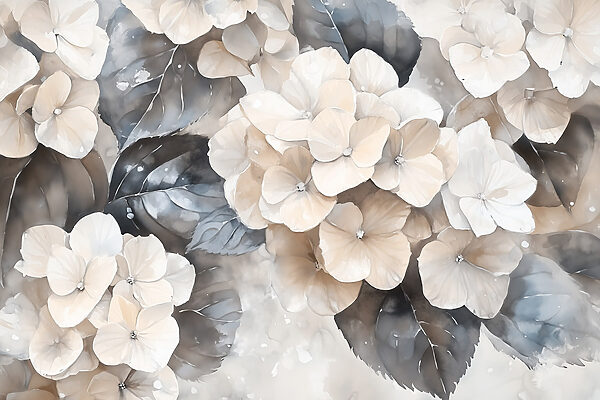 Delicate blooms in soft hues Delicate blooms in soft hues