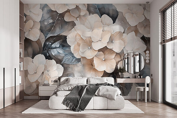 Delicate blooms in soft hues Delicate blooms in soft hues