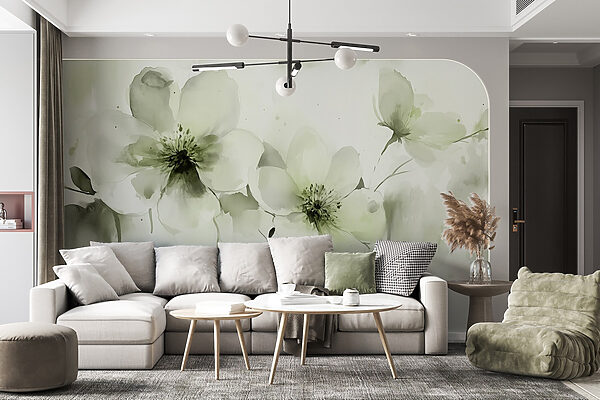 Soft blooms in delicate pastel tones. Soft blooms in delicate pastel tones.