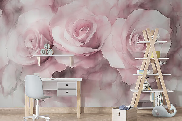 Group of pink roses Group of pink roses