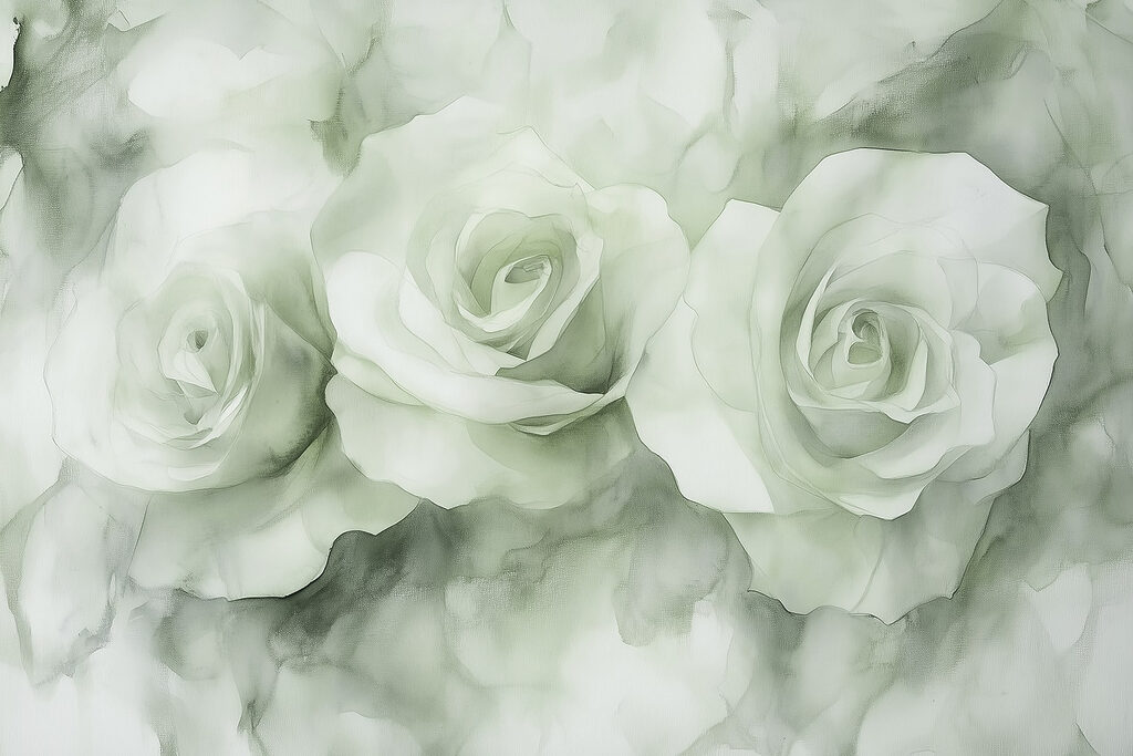 Group of white roses Group of white roses