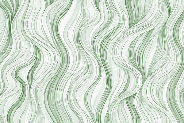 Green and white wavy pattern Green and white wavy pattern