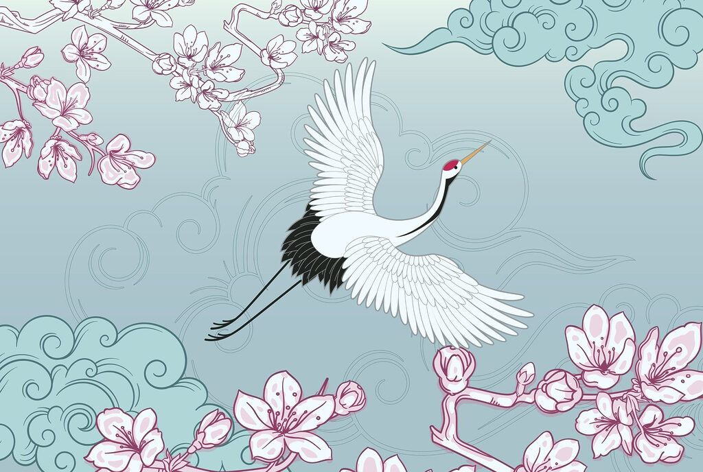 Bird flying in the air Bird flying in the air