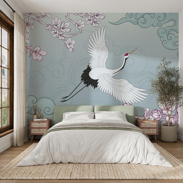Bird flying in the air Bird flying in the air