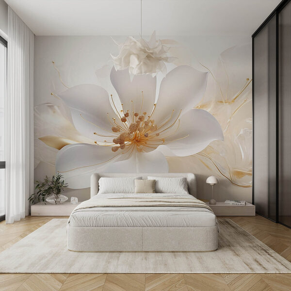 Delicate petals with elegant accents Delicate petals with elegant accents